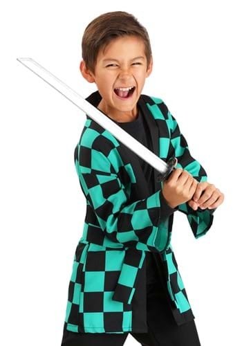 Kids Anime Slayer Costume Robe