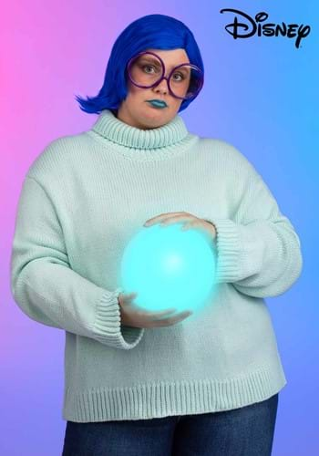 Plus Size Disney and Pixar Sadness Costume Mint UPD