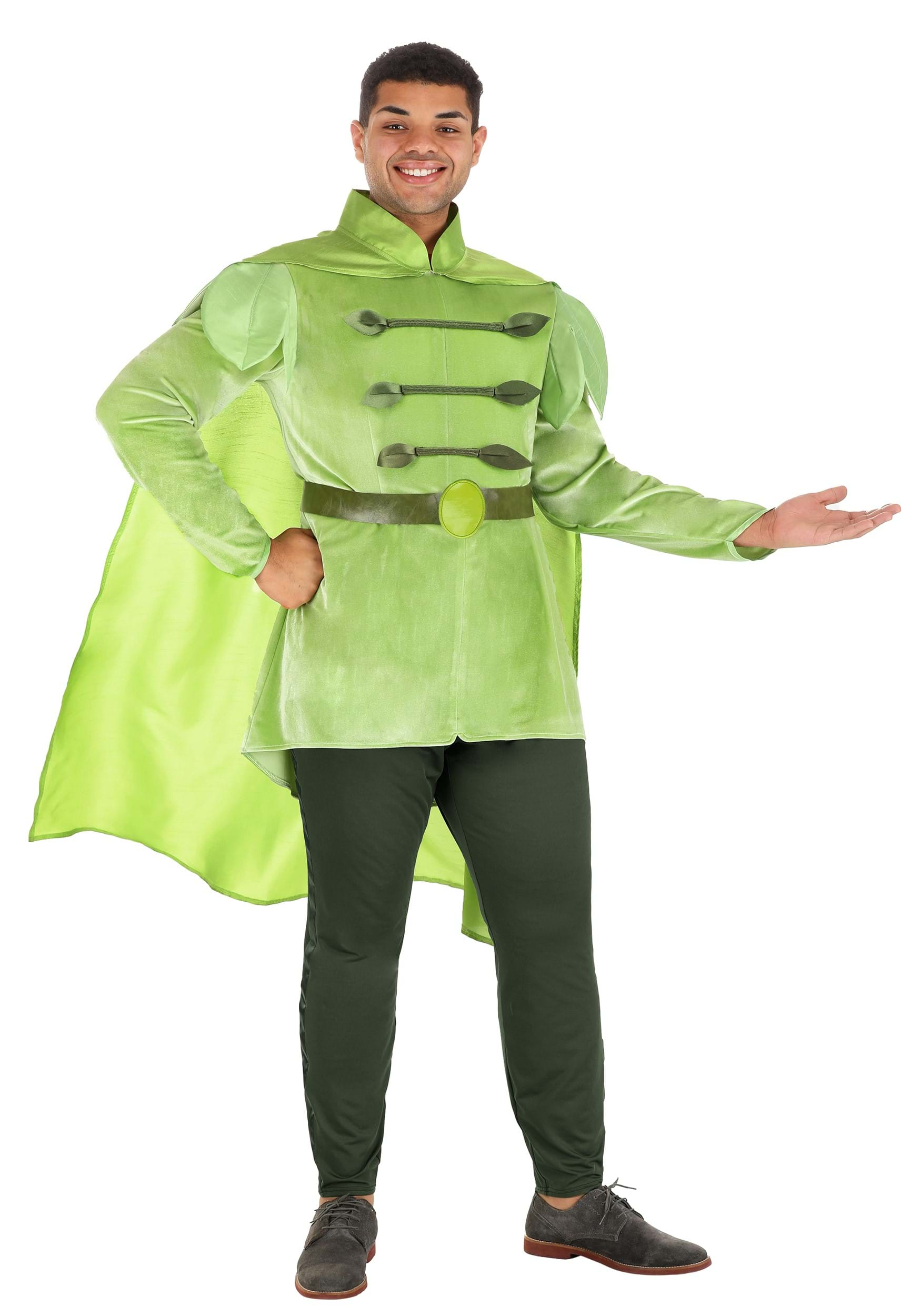 Plus Size Disney Prince Naveen Men's Costume