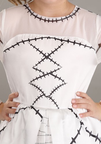 Bride of Frankenstein Costume Kid's Dress