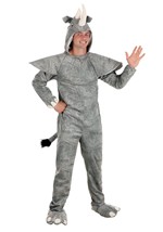 Adult Rhinoceros Costume Alt 8