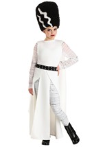 Kids Modern Bride of Frankenstein Costume Dress Alt 1