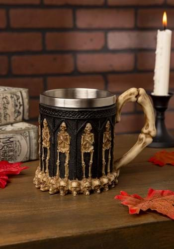 Black Skeleton Mug