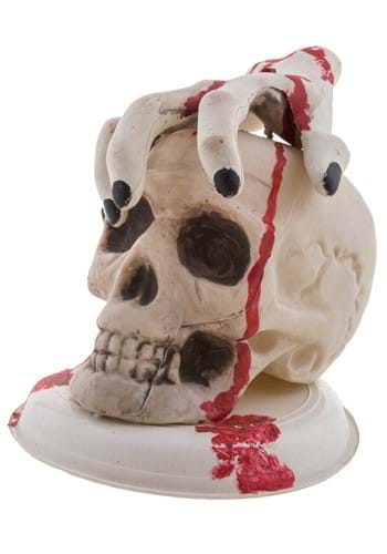 8-Inch Skull and Bloody Hand Light Up Decoration | Skulls & Skeletons