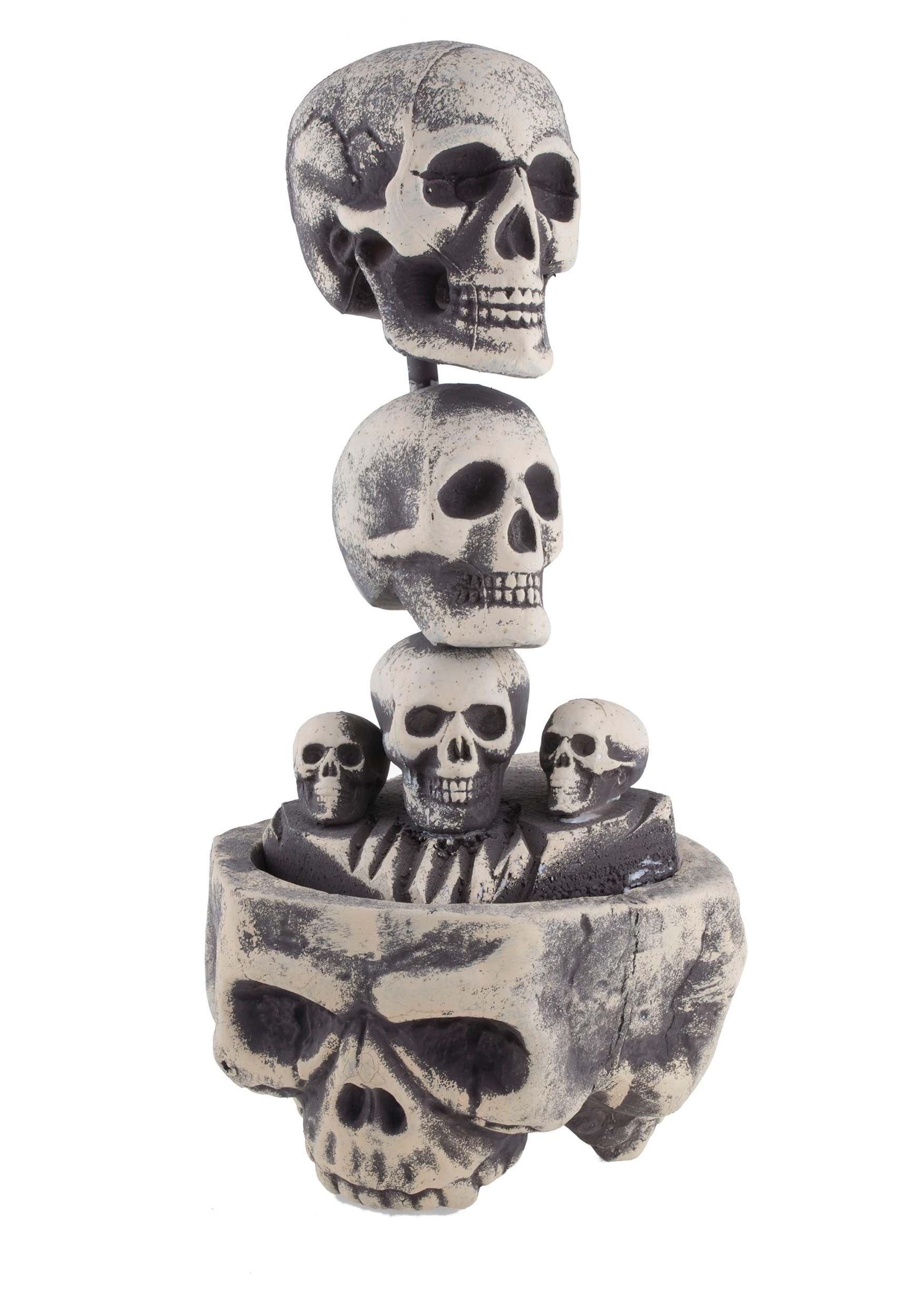 24-Inch Foam Skull Pillar Prop Decoration | Skulls & Skeletons