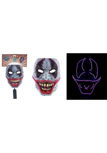 Light Up Clown Mask