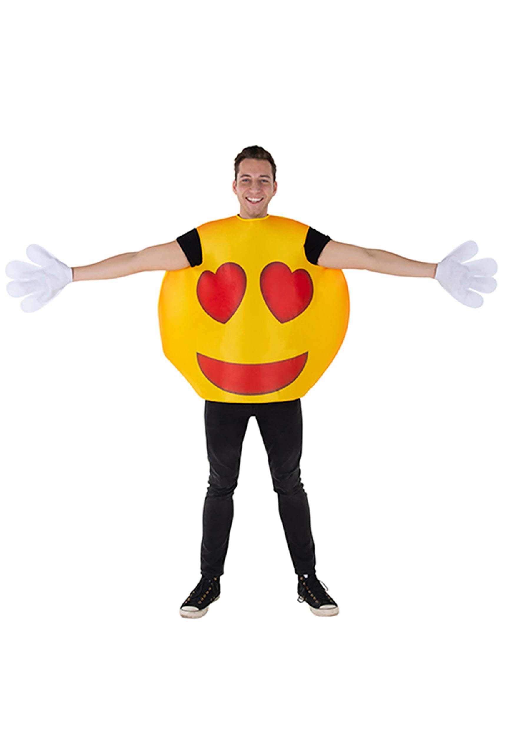 Emoji Adult Fancy Dress Costume Emoticon Angry Face One Size 