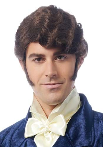 Men's Brown Regency Wig