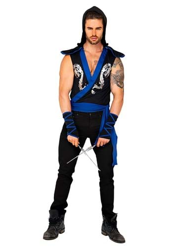 Sexy Mens Ninja Warrior Costume 