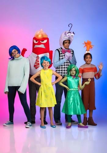 Plus Size Adult Disney and Pixar Inside Out Fear Costume | Disney Costumes