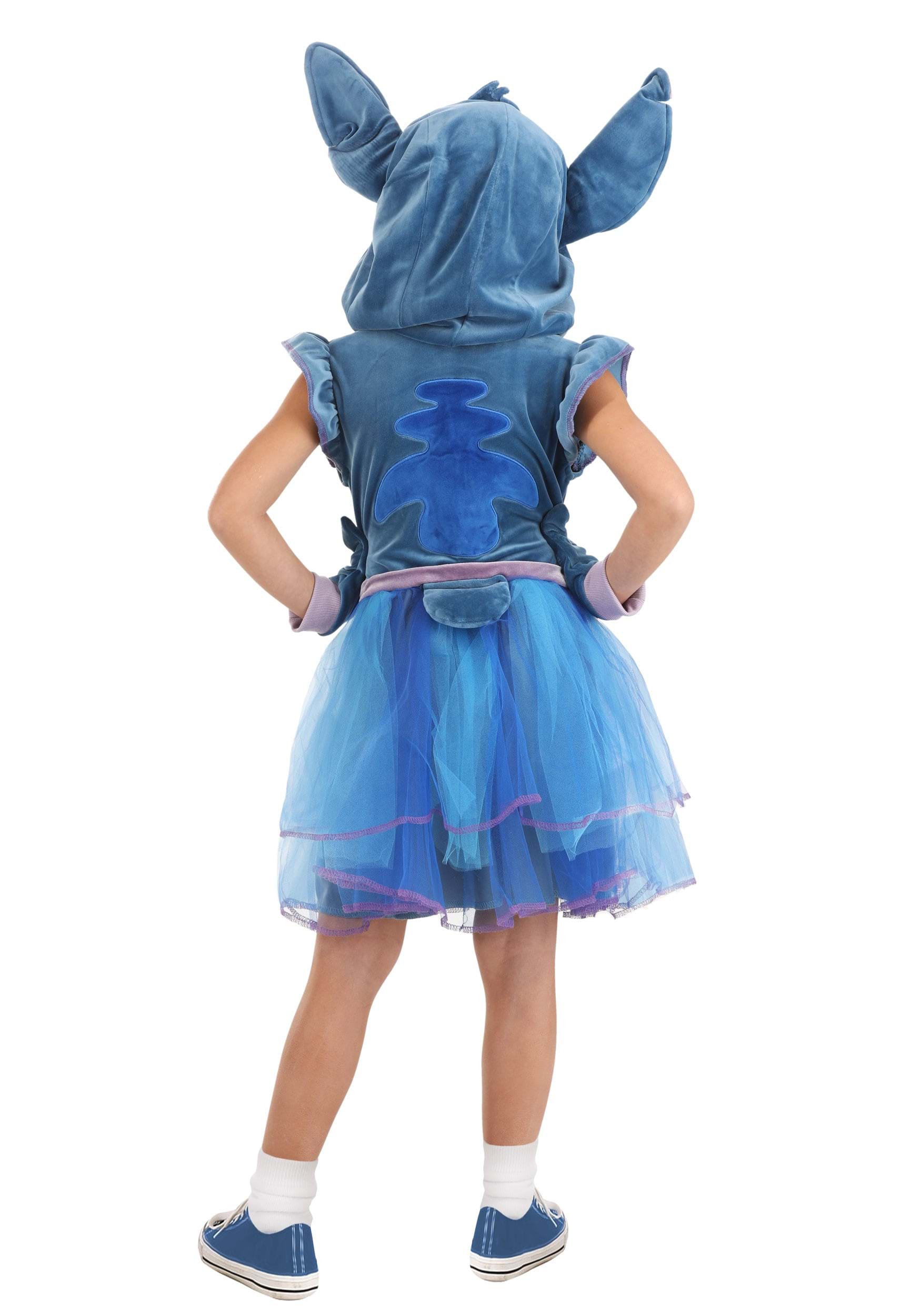 Girl's Disney Lilo & Stitch Costume Stitch Dress For Kids