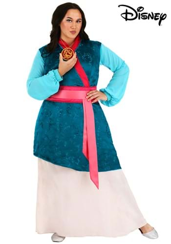 Plus Size Premium Disney Mulan Costume