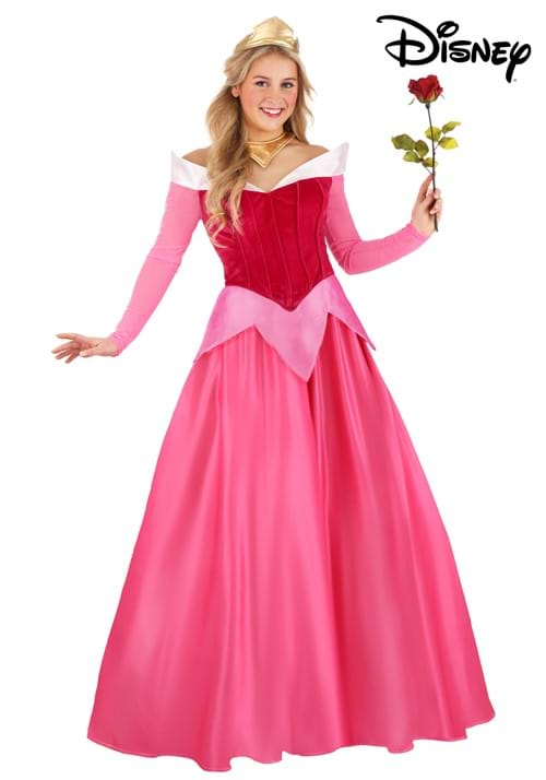 Premium Disney Sleeping Beauty Aurora Costume for Women