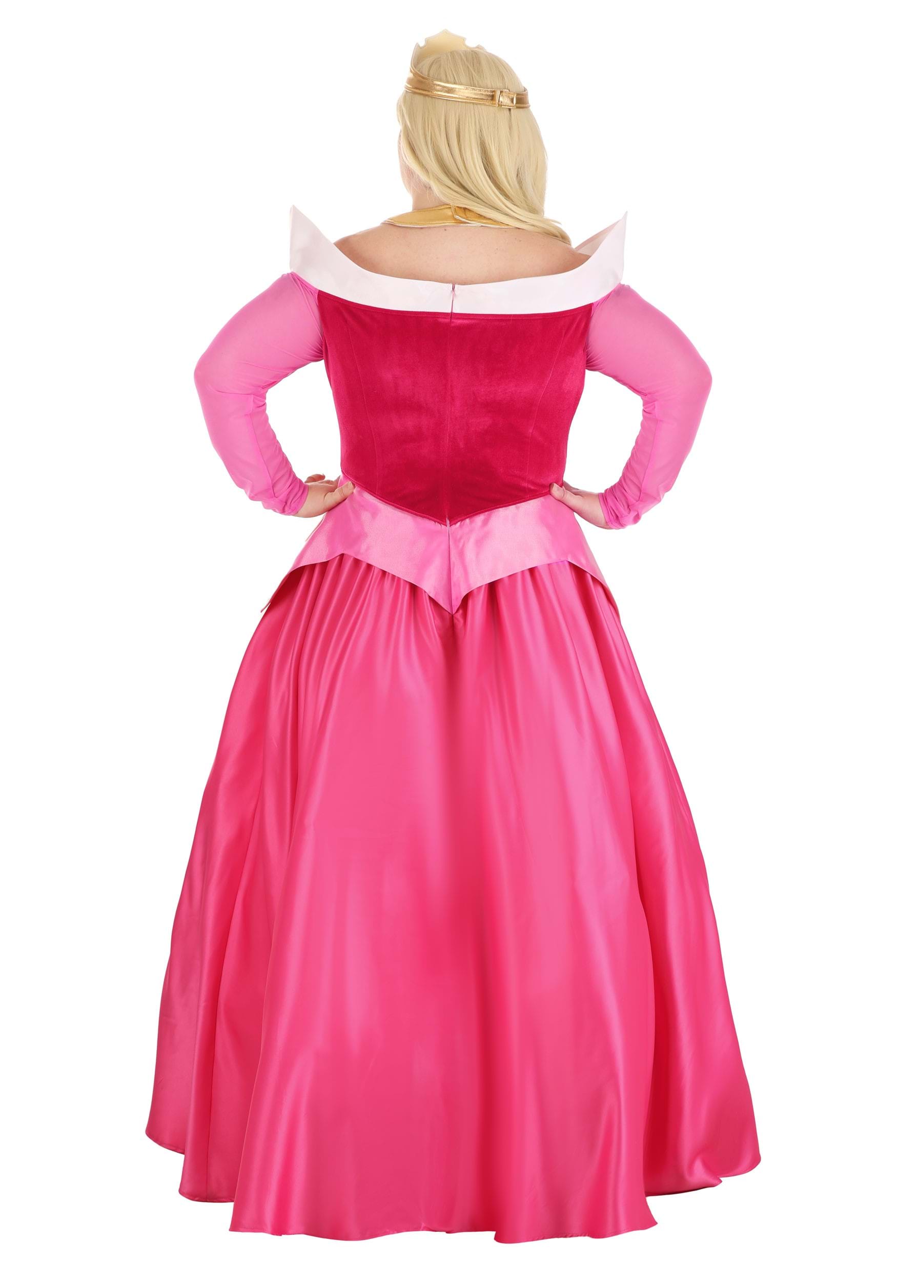 Plus Size Premium Disney Aurora Sleeping Beauty Costume For Women 