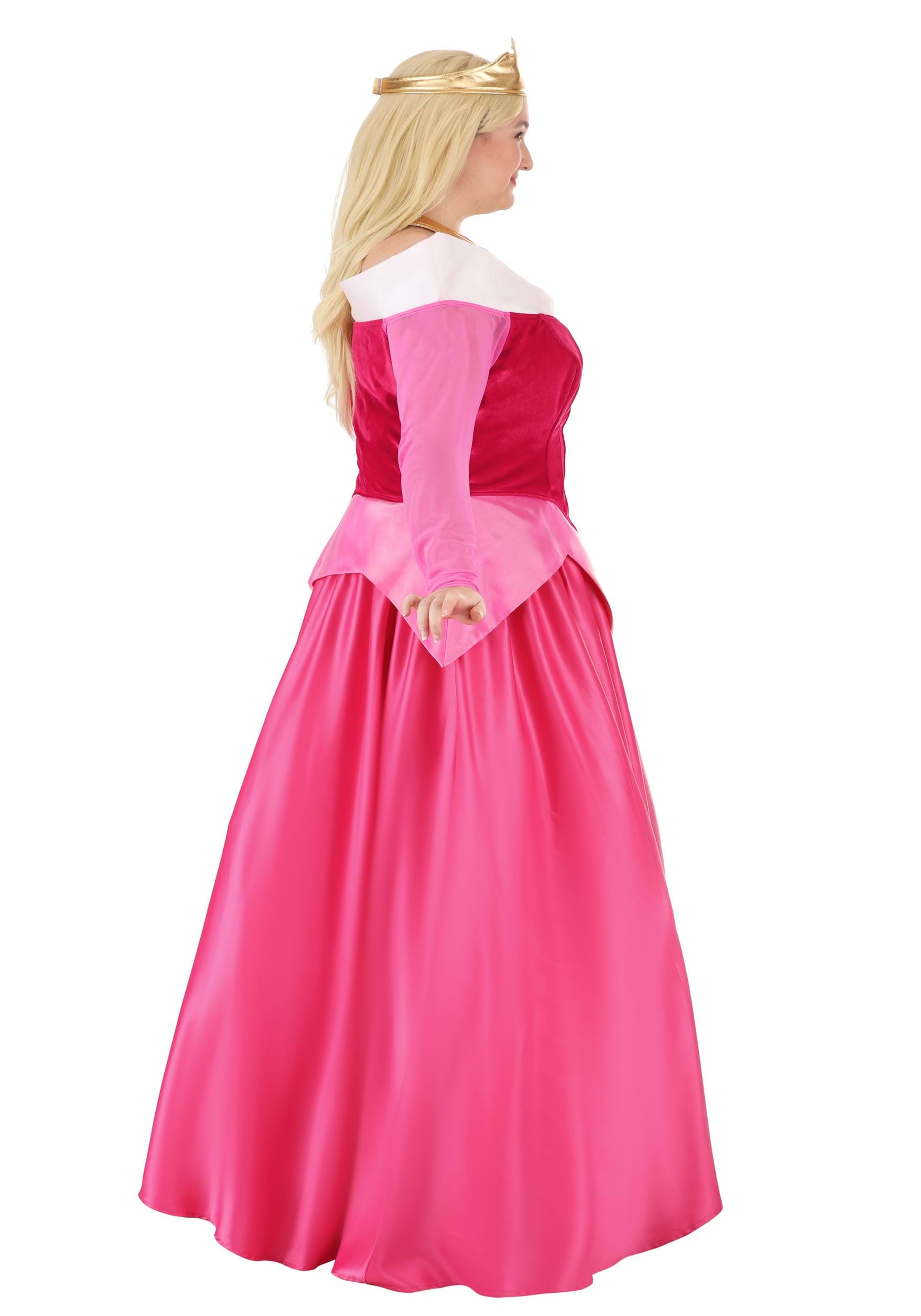 Plus Size Premium Disney Aurora Sleeping Beauty Costume For Women 