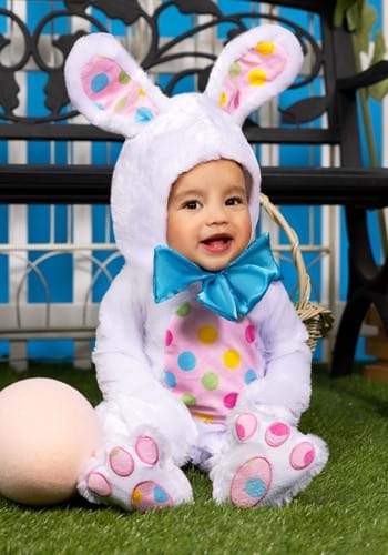 Infant White Easter Bunny Baby Costume Main UPD