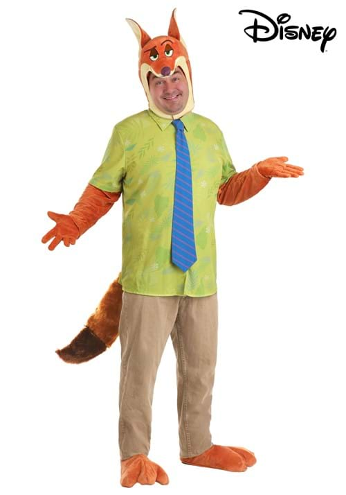 Plus Size Disney Zootopia Nick Wilde Costume