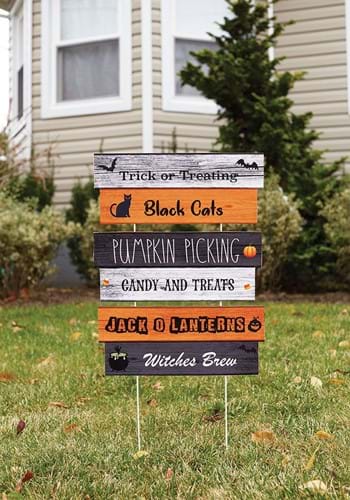 Cute Greeting Sign for Halloween