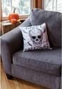 18 inch Happy Halloween Skull Pillow Cover Alt 1