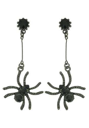 Spider Rhinestone Earrings