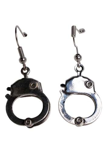 Silver Handcuff Earrings