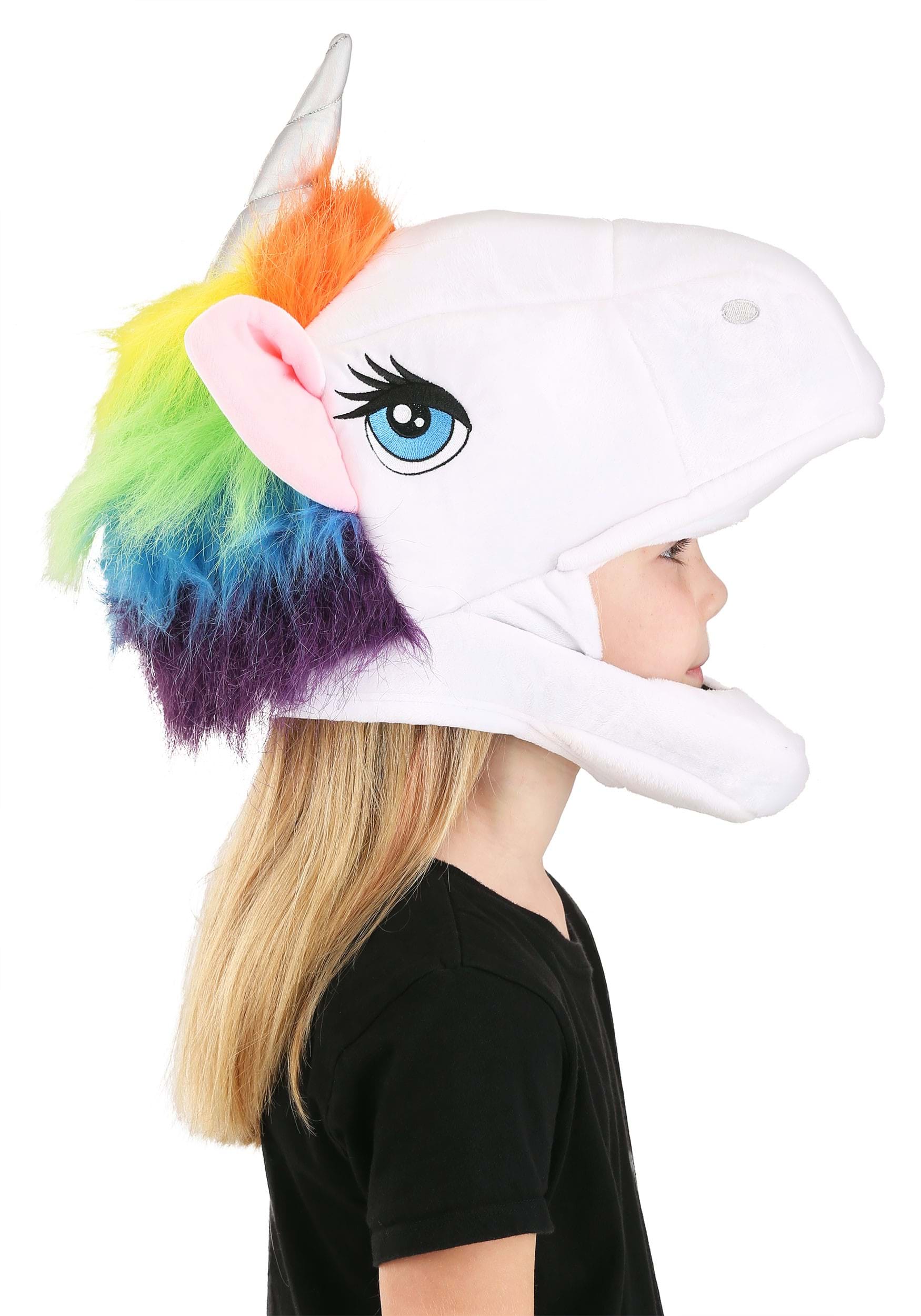Unicorn Jawesome Plush Costume Hat