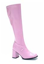 Womens Pastel Pink Gogo Boots