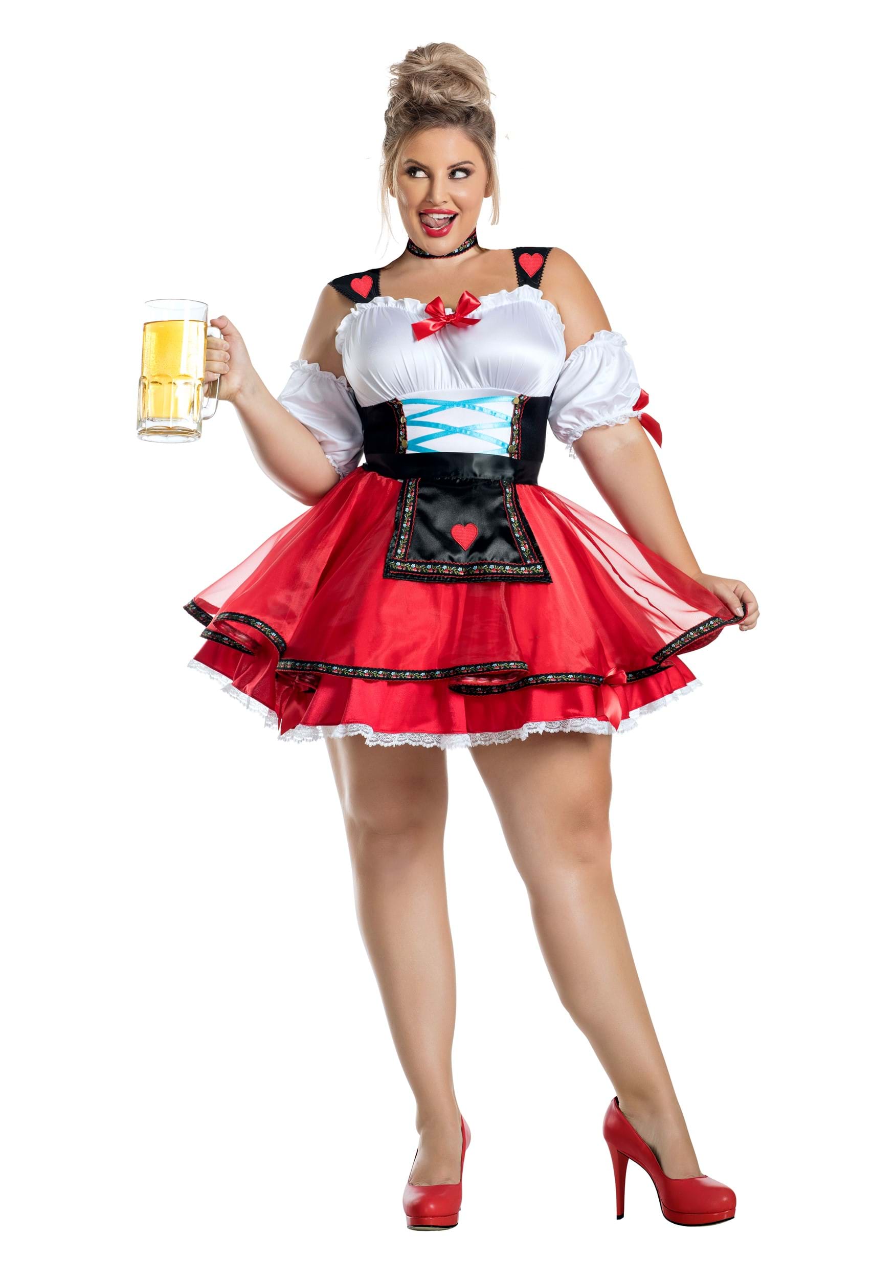 Plus Size Women's Oktoberfest Hottie Costume