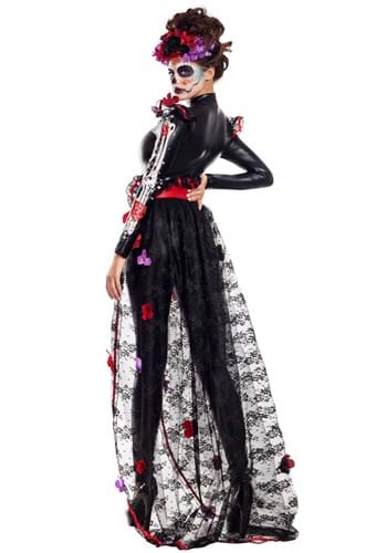 Plus Size Day of the Dead Rosas Women's Costume