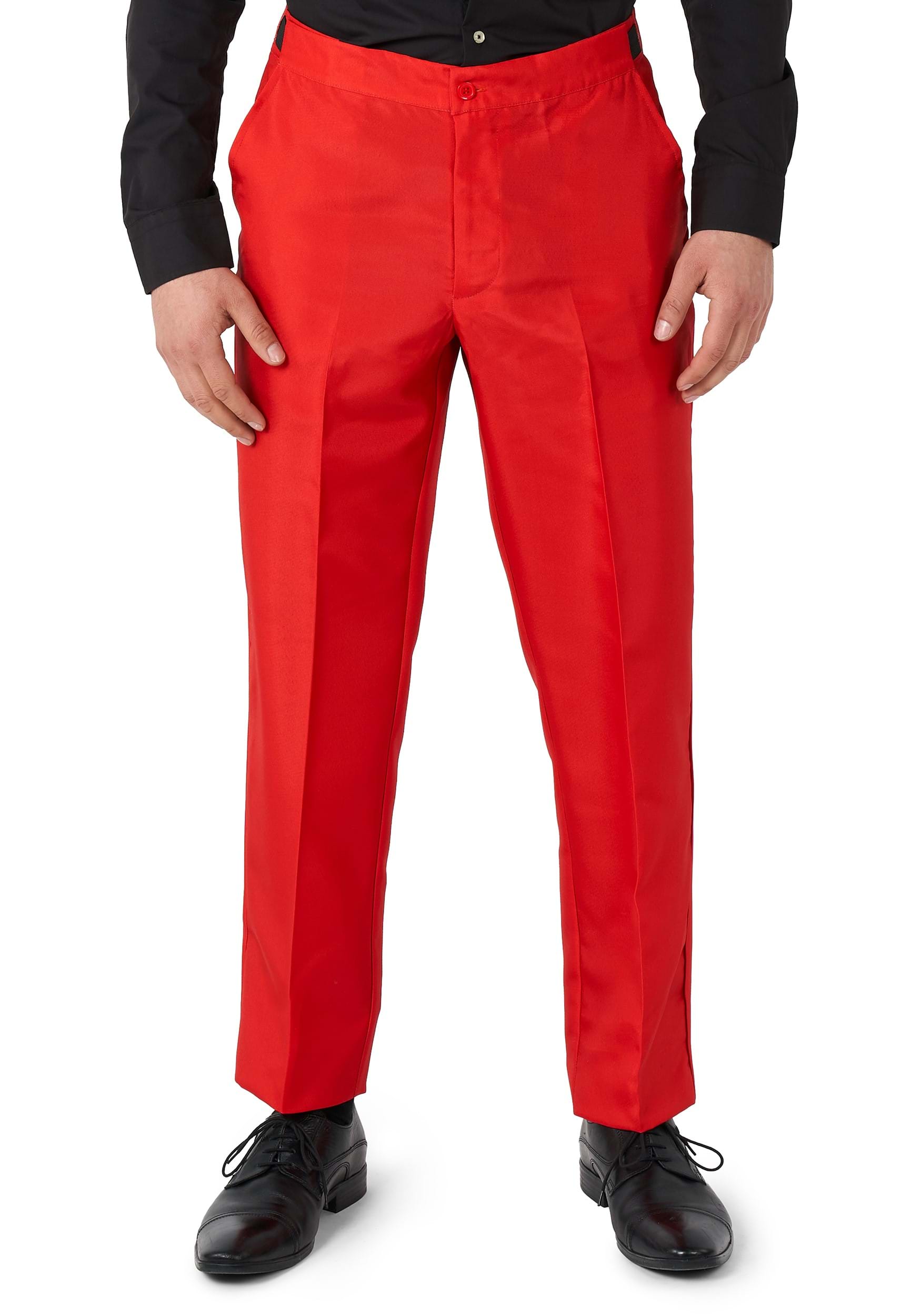 Red Pantsuit - Etsy