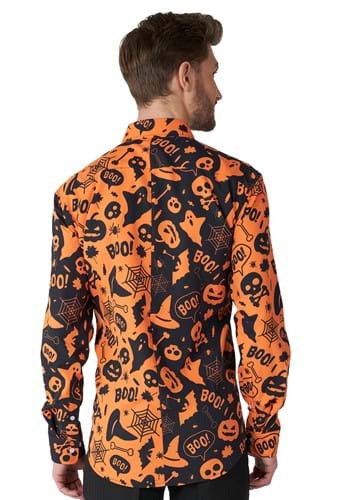 Suitmeister Button Up Men's Halloween Icon Shirt | Halloween Apparel