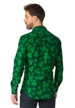 Mens Suitmeister Button Up St. Pats Green Shirt Alt 5