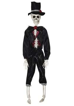 16" Hanging Skeleton Groom Halloween Decoration