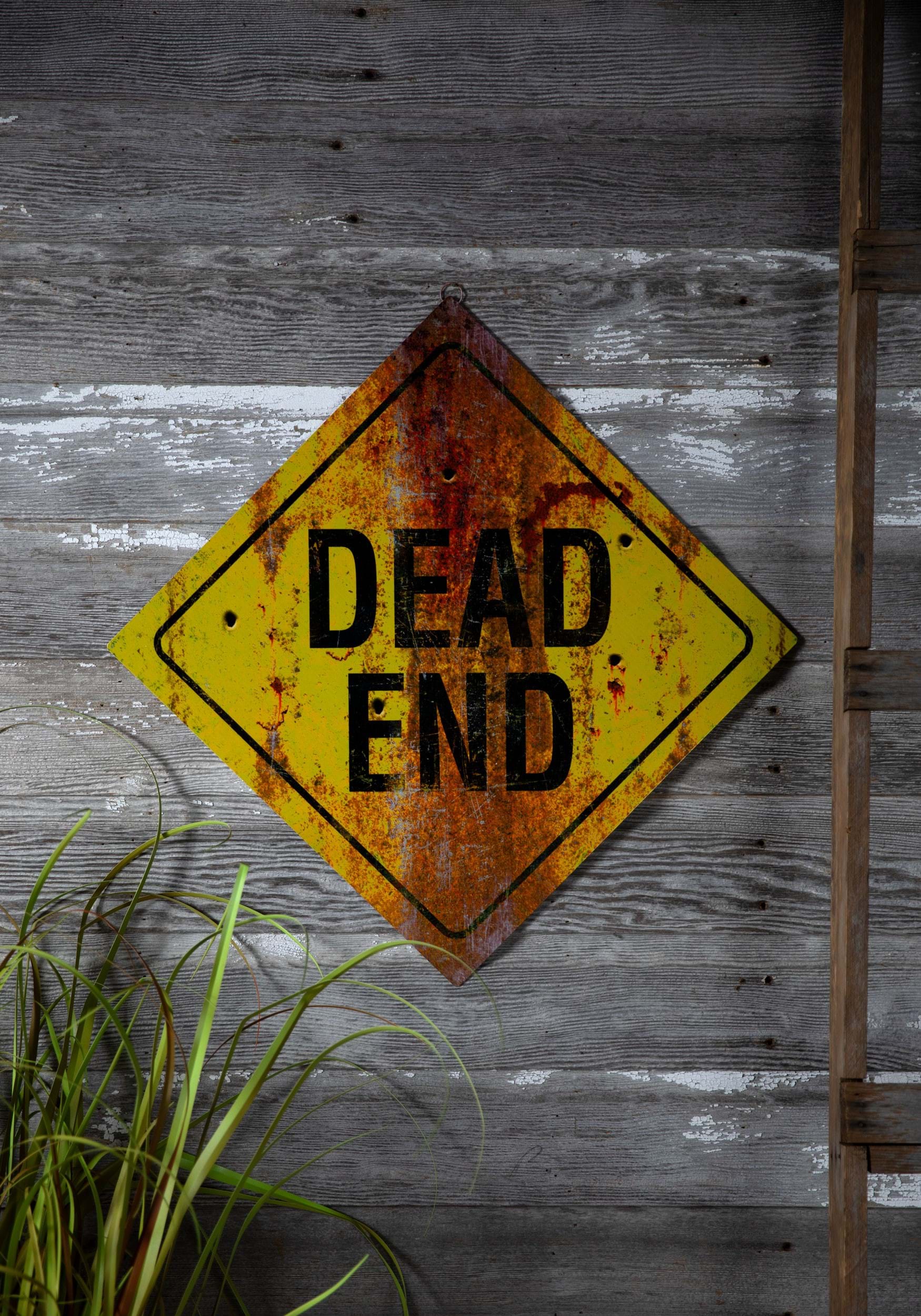 26 Metal Dead End Sign Decoration