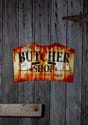 24" Metal Butcher Shop Sign