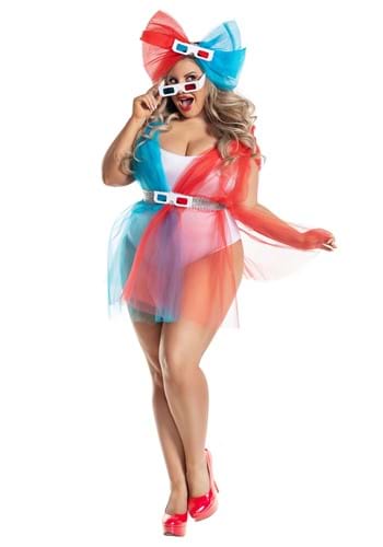 Womens Sexy Plus Size 3D Honey Costume