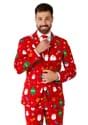 Mens Opposuits Christmas Festivity Red Suit Alt 2