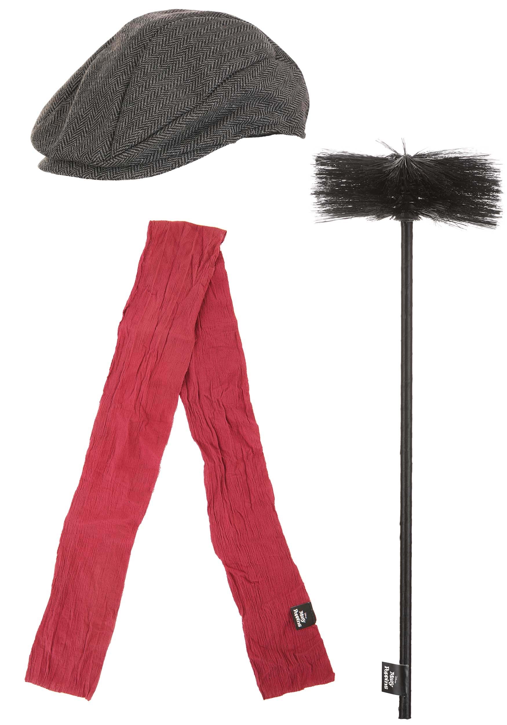 Disney's Mary Poppins Bert Hat, Scarf & Brush Kit