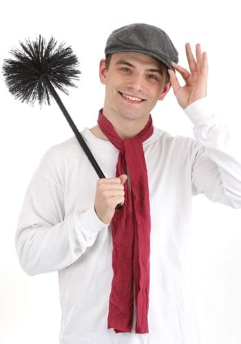 Mary Poppins Bert Hat, Scarf & Brush Kit