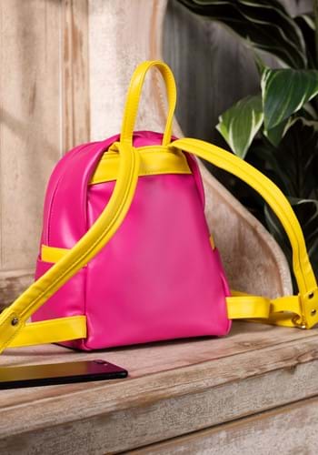 Yellow & Pink Power Rangers Mini Backpack | Power Rangers Accessories