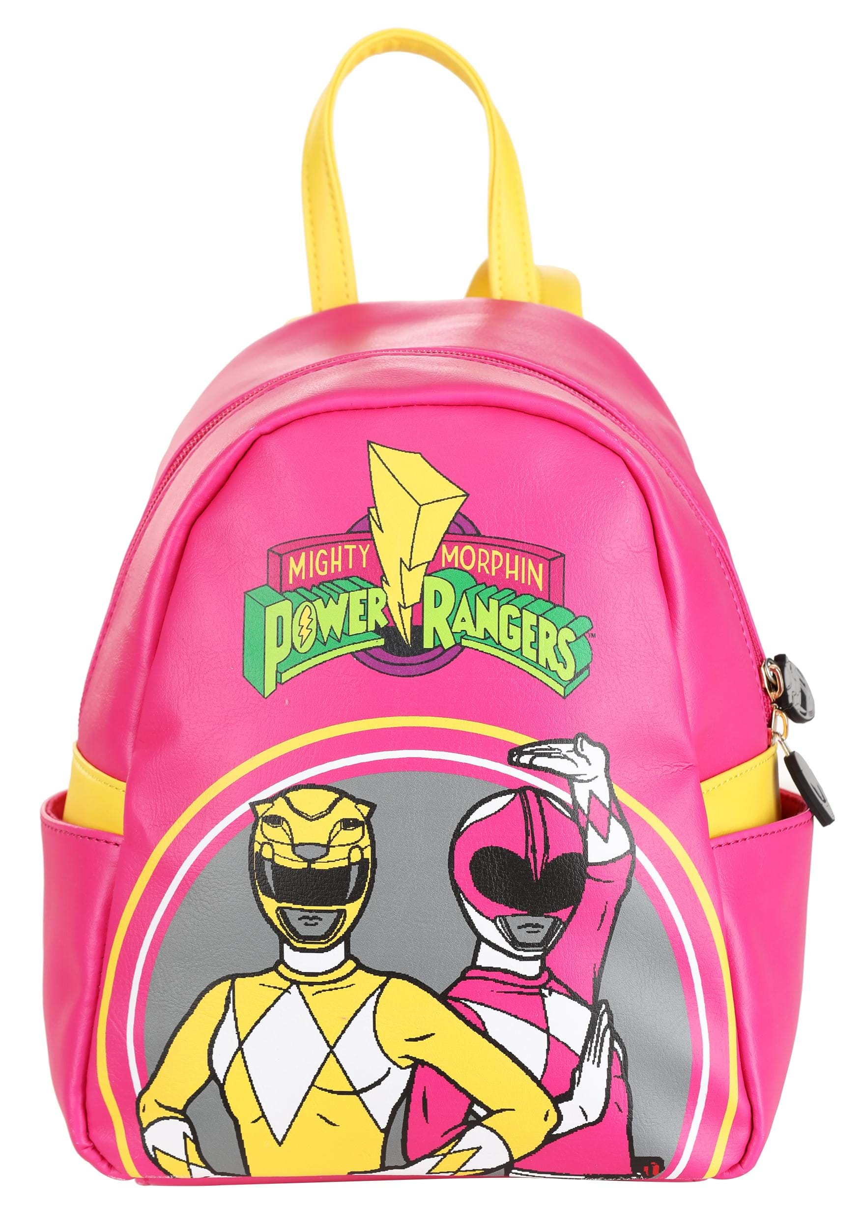 Pink & Yellow Power Rangers Backpack , TV Show Backpacks