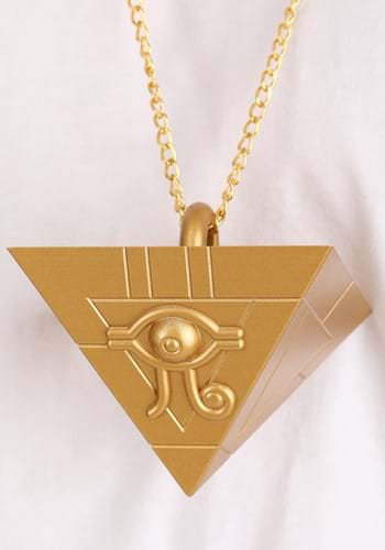 Yu-Gi-Oh! Millennium Puzzle Gold Costume Necklace Accessory