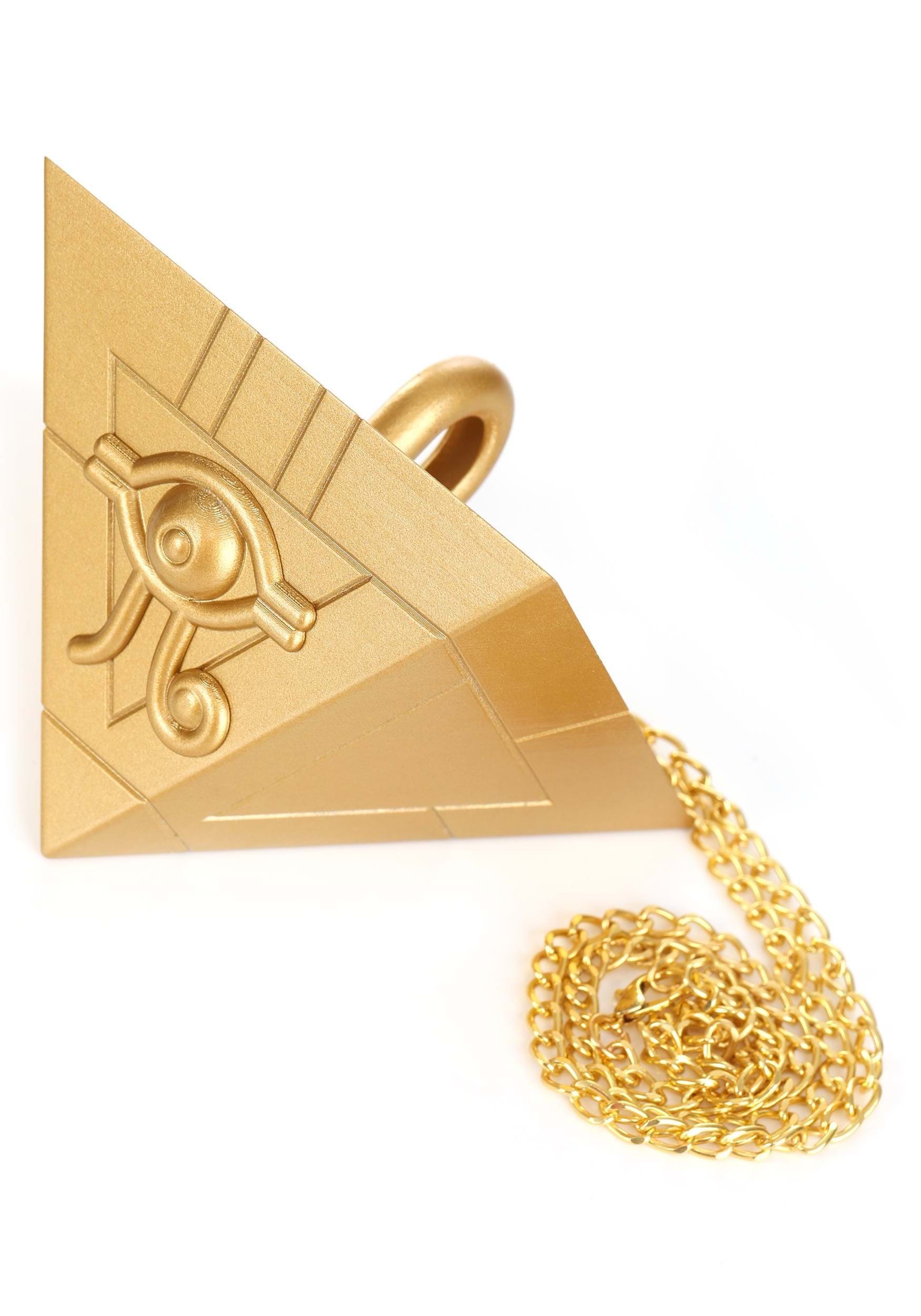 Yu-Gi-Oh! Millennium Puzzle Gold Costume Necklace Accessory