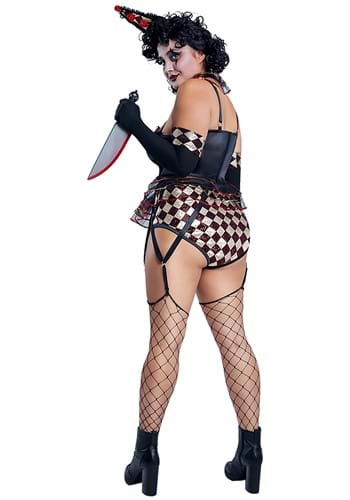 Plus Size Women's Killer Clown Costume