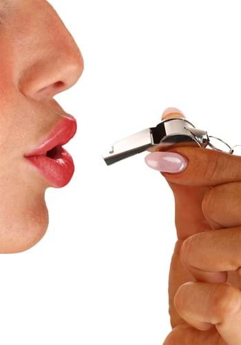 Metal Whistle | Costume Accessory