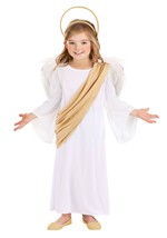 Girls Toddler Holy Angel Costume Alt 2