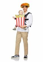 Burger and Fries Baby Carrier Costume Alt 1