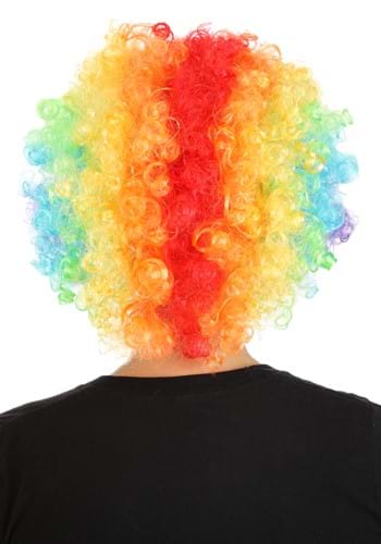 Rainbow Afro Clown Costume Wig for Adults | Clown Accessories