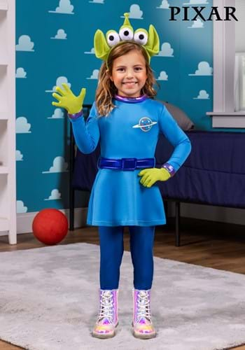 Girl's Toddler Disney and Pixar Toy Story Alien Costume