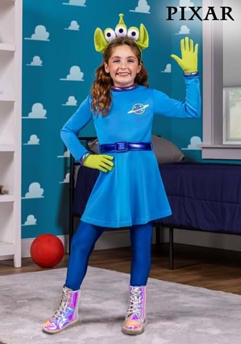 Kids Disney and Pixar Toy Story Alien Costume Dress-update